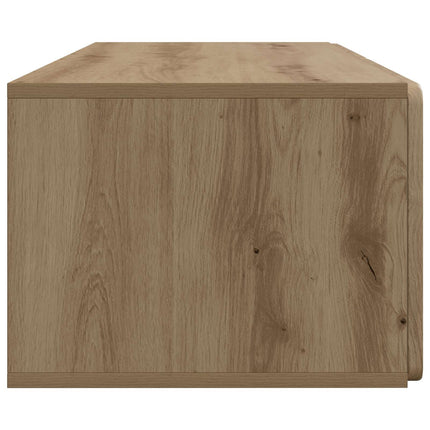 Väggmonterad TV-bänk Artisan-ek 98 x 41 x 30 cm Konstruerat trä