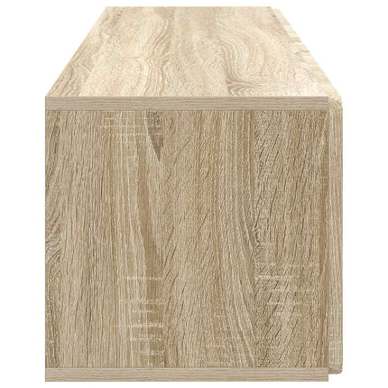 Väggmonterad TV-bänk Sonoma-ek 98 x 31 x 30 cm Konstruerat trä