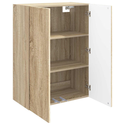 Väggmonterat skåp Sonoma-ek 66 x 34,5 x 90 cm Konstruerat trä