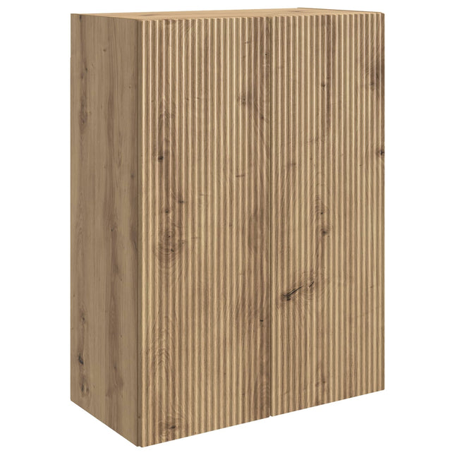 Väggmonterat skåp 66 x 34,5 x 90 cm Konstruerat trä Artisan-ek