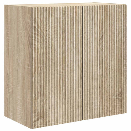 Väggmonterat skåp Sonoma-ek 59 x 31 x 60 cm Konstruerat trä
