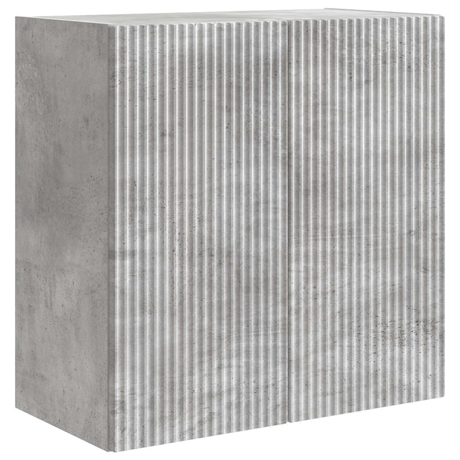 Väggmonterat skåp 59 x 31 x 60 cm Konstruerat trä Betonggrå