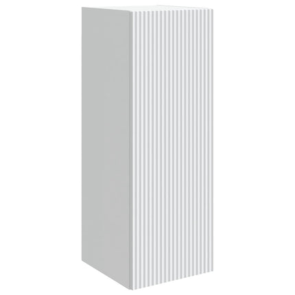 Väggmonterat skåp Vit 33 x 34,5 x 90 cm Konstruerat trä