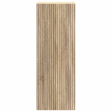 Väggmonterat skåp Sonoma-ek 33 x 34,5 x 90 cm Konstruerat trä