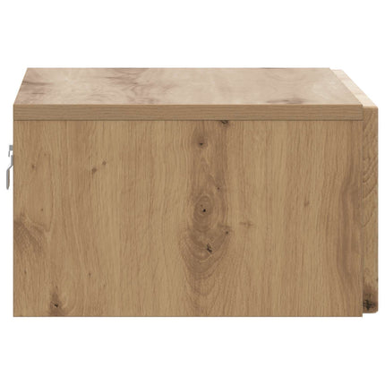Väggmonterat Sängbord 2 pcs Artisan-ek 49 x 34,5 x 20 cm