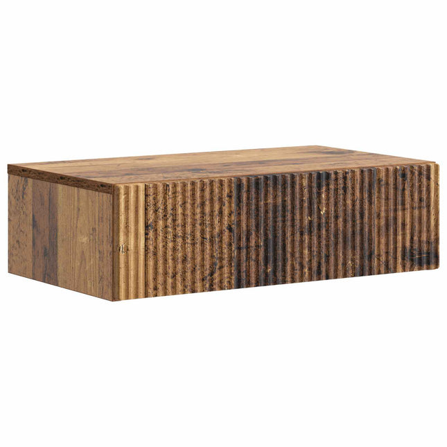 Väggmonterad sidobord 59 x 34,5 x 17 cm Konstruerat trä