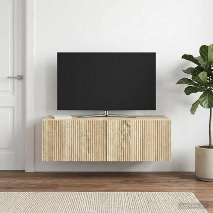 Väggmonterad TV-bänk Sonoma-ek 98 x 41 x 30 cm Konstruerat trä