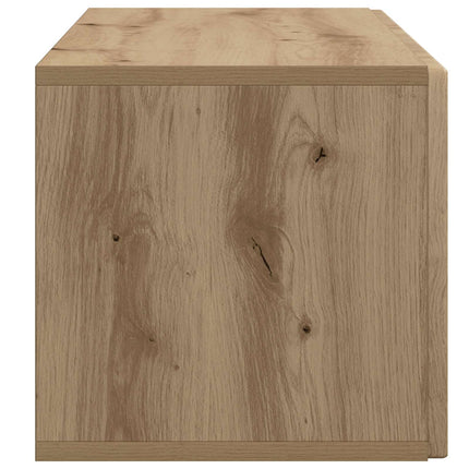Väggmonterad TV-bänk Artisan-ek 98 x 31 x 30 cm Konstruerat trä