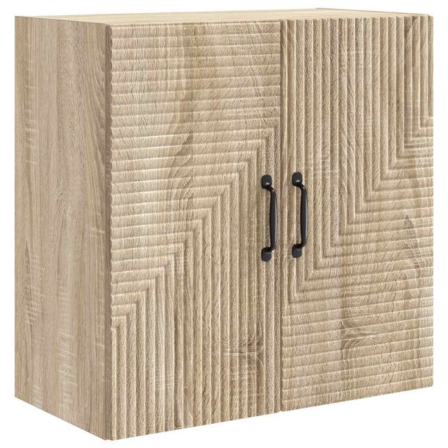 Väggmonterat skåp Sonoma-ek 59 x 31 x 60 cm Konstruerat trä