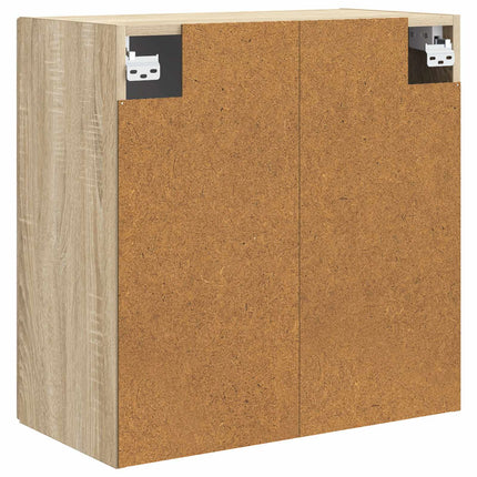 Väggmonterat skåp Sonoma-ek 59 x 31 x 60 cm Konstruerat trä