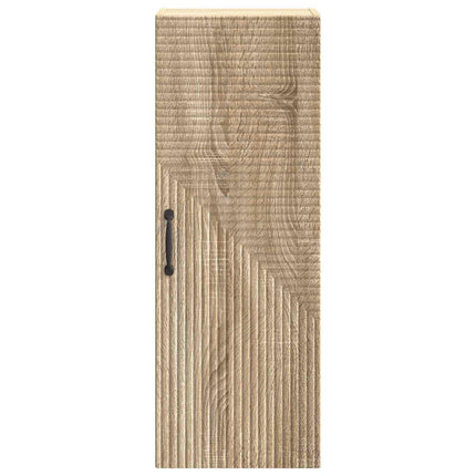 Väggmonterat skåp Sonoma-ek 33 x 34,5 x 90 cm Konstruerat trä