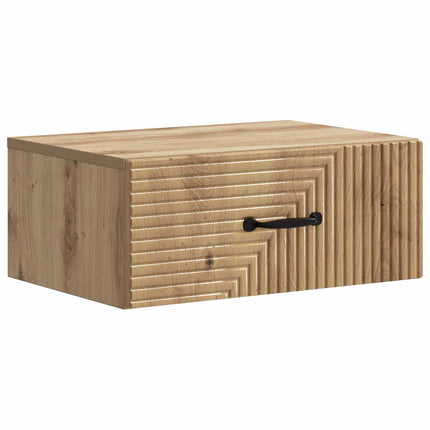 Väggmonterat Sängbord 2 pcs Artisan-ek 49 x 34,5 x 20 cm