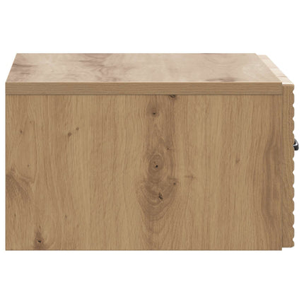 Väggmonterat Sängbord 2 pcs Artisan-ek 49 x 34,5 x 20 cm
