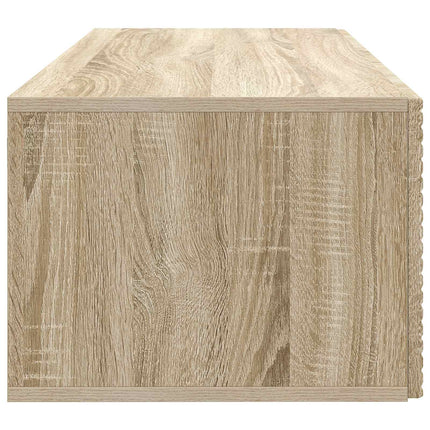 Väggmonterad TV-bänk Väggmonterad Sonoma-ek 78,5 x 41 x 30 cm