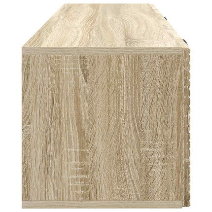 Väggmonterad TV-bänk Sonoma-ek 98 x 31 x 30 cm Konstruerat trä
