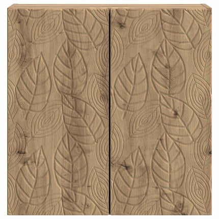 Väggmonterat skåp Artisan-ek 59 x 31 x 60 cm Konstruerat trä