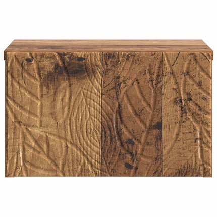 Väggmonterad sidobord Gammalt trä 34,5 x 33 x 20 cm