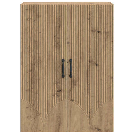Väggmonterat skåp Artisan-ek 66 x 34,5 x 90 cm Konstruerat trä