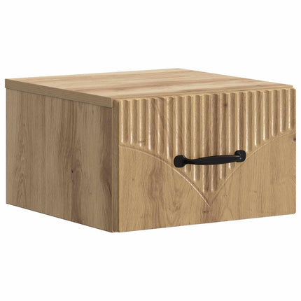 Väggmonterat Sängbord 2 pcs Artisan-ek 34,5 x 33 x 20 cm
