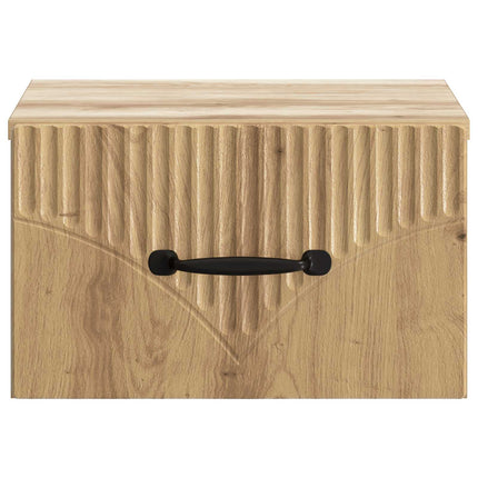 Väggmonterat Sängbord 2 pcs Artisan-ek 34,5 x 33 x 20 cm