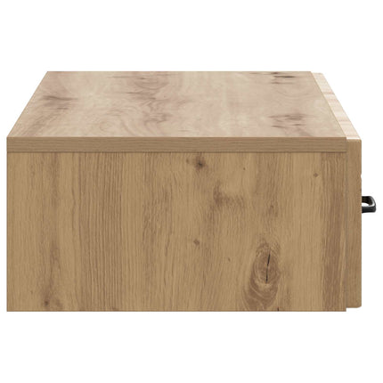 Väggmonterad sidobord Artisan-ek 87,5 x 34,5 x 17 cm