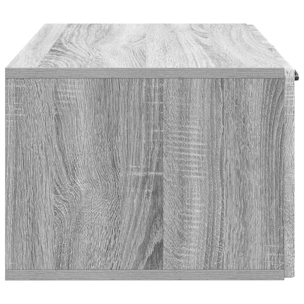 Väggmonterad TV-bänk Grå sonoma-ek 59,5 x 41 x 30 cm