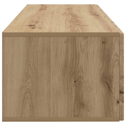 Väggmonterad TV-bänk Artisan-ek 98 x 41 x 30 cm Konstruerat trä