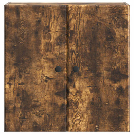 Väggmonterat skåp Rökt ek 59 x 31 x 60 cm Konstruerat trä