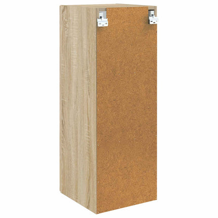 Väggmonterat skåp Sonoma-ek 33 x 34,5 x 90 cm Konstruerat trä