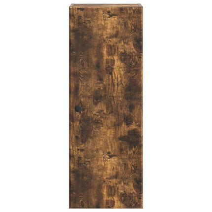 Väggmonterat skåp Rökt ek 33 x 34,5 x 90 cm Konstruerat trä