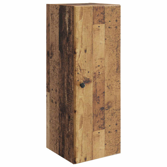 Väggmonterat skåp 33 x 34,5 x 90 cm Konstruerat trä Gammalt trä
