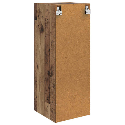 Väggmonterat skåp Gammalt trä 33 x 34,5 x 90 cm Konstruerat trä