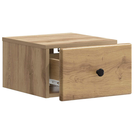 Väggmonterat Sängbord Artisan-ek 34,5 x 33 x 20 cm