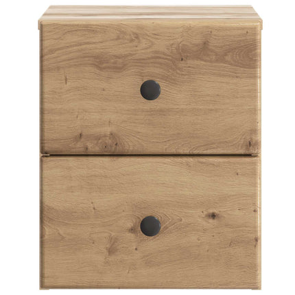 Väggmonterat Sängbord 2 pcs Artisan-ek 34,5 x 33 x 40 cm