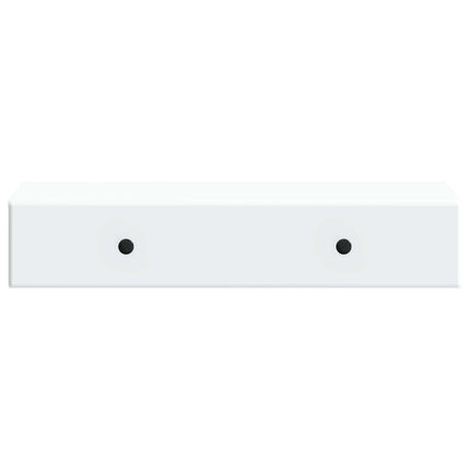 Väggmonterad sidobord Vit 87,5 x 34,5 x 17 cm Konstruerat trä