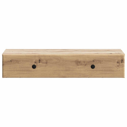 Väggmonterad sidobord Artisan-ek 87,5 x 34,5 x 17 cm