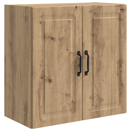 Väggmonterat skåp Artisan-ek 59 x 31 x 60 cm Konstruerat trä