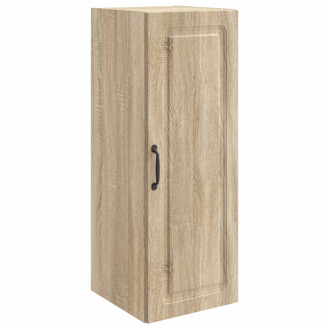 Väggmonterat skåp 33 x 34,5 x 90 cm Konstruerat trä Sonoma-ek
