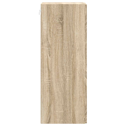 Väggmonterat skåp Sonoma-ek 33 x 34,5 x 90 cm Konstruerat trä