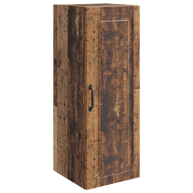 Väggmonterat skåp 33 x 34,5 x 90 cm Konstruerat trä Gammalt trä
