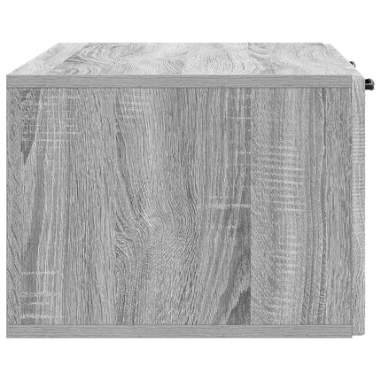 Väggmonterad TV-bänk Grå sonoma-ek 78,5 x 41 x 30 cm
