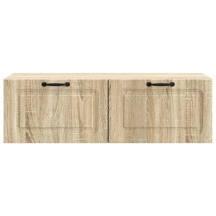 Väggmonterad TV-bänk Sonoma-ek 98 x 41 x 30 cm Konstruerat trä
