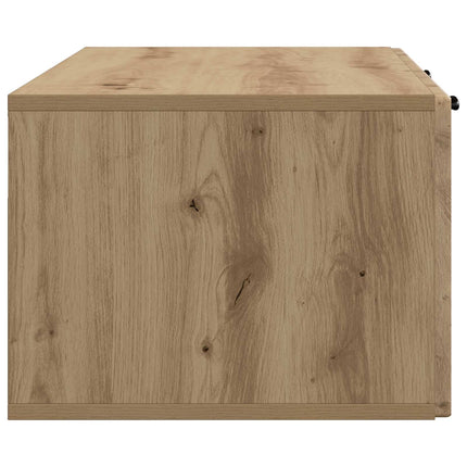 Väggmonterad TV-bänk Artisan-ek 98 x 41 x 30 cm Konstruerat trä