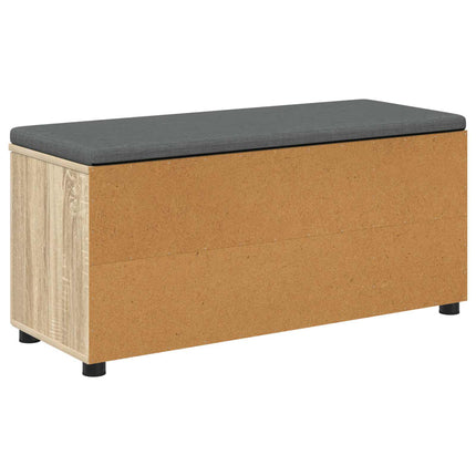 Hallbänk Sonoma-ek 100 x 38 x 46 cm Konstruerat Trä och Tyg