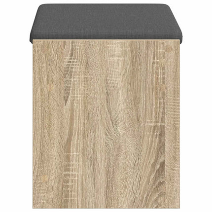 Hallbänk Sonoma-ek 63 x 38 x 45 cm Konstruerat Trä och Tyg