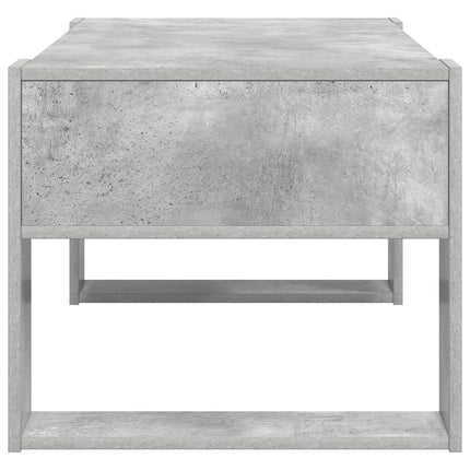 Kaffeebord Betonggrå 92 x 53 x 45 cm Konstruerat trä