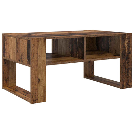 Kaffeebord Gammalt trä 92 x 53 x 45 cm Konstruerat trä