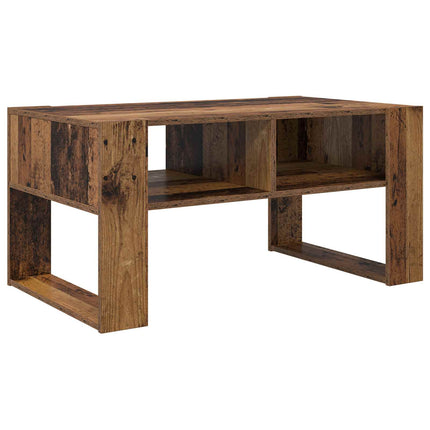 Kaffeebord Gammalt trä 92 x 53 x 45 cm Konstruerat trä