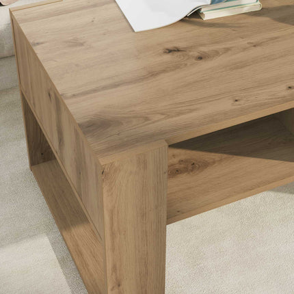 Kaffeebord Artisan Ek 92 x 53 x 45 cm Konstruerat trä