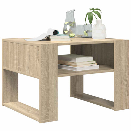 Kaffeebord Sonoma-ek 66 x 53 x 45 cm Konstruerat trä
